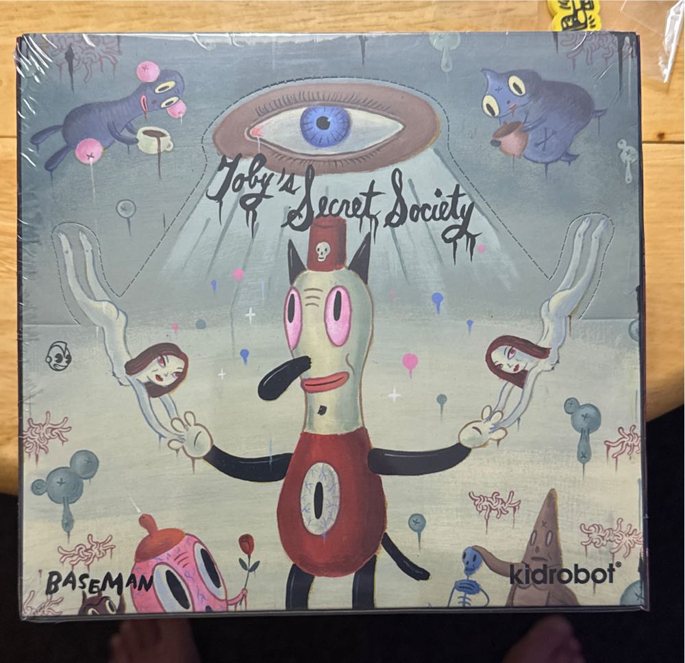 Kidrobot Gary Baseman Toby’s Secret Society Art Sealed Case  vinyl figure collectible [Barcode 883975099633] - Main Image 2