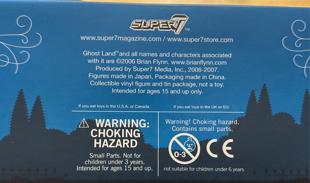 Super7 Presents Ghost Land By Brian Flynn Sealed Case Mystery Cans  vinyl figure collectible - Main Image 3