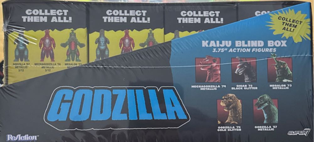 Super7 C Toho Godzilla Metallic Blind Box Sealed Case Wave 5  vinyl figure collectible [Barcode 840418808030] - Main Image 3