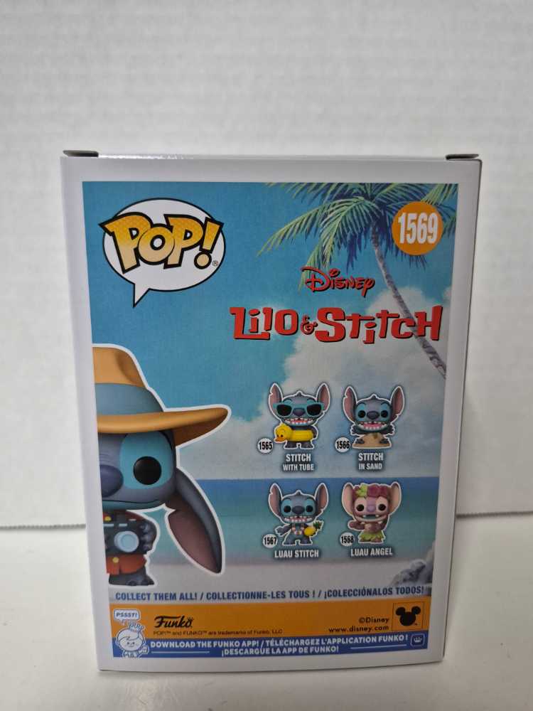 Tourist Stitch - Lilo and Stitch vinyl figure collectible [Barcode 889698871396] - Main Image 2