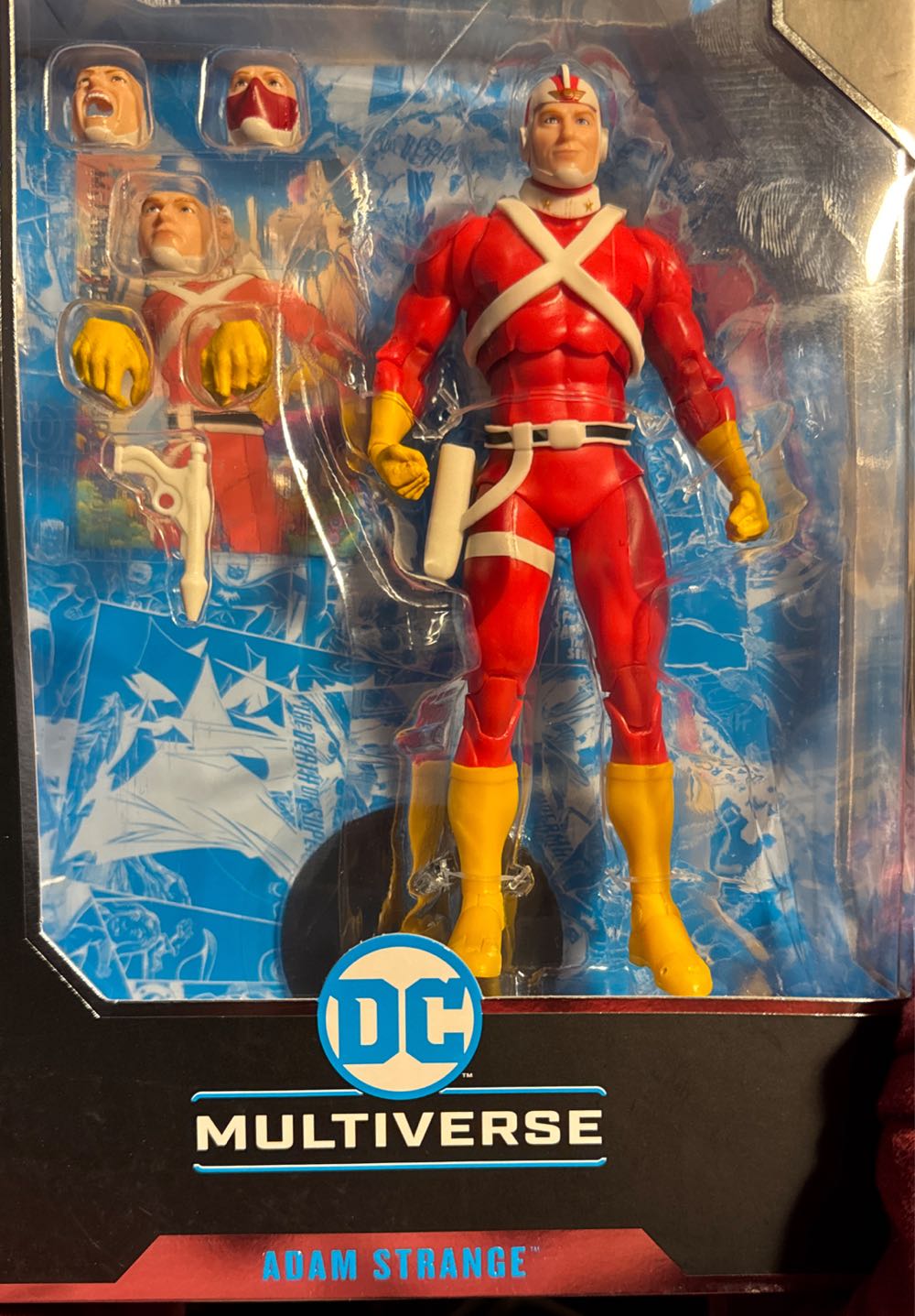 Strange Mcfarlane Collectors Edition Adam Strange Platinum Edition New Dc Multiverse Collector Chase Action #33 Adventures Strange Adventures - DC Comics vinyl figure collectible [Barcode 787926173161] - Main Image 4