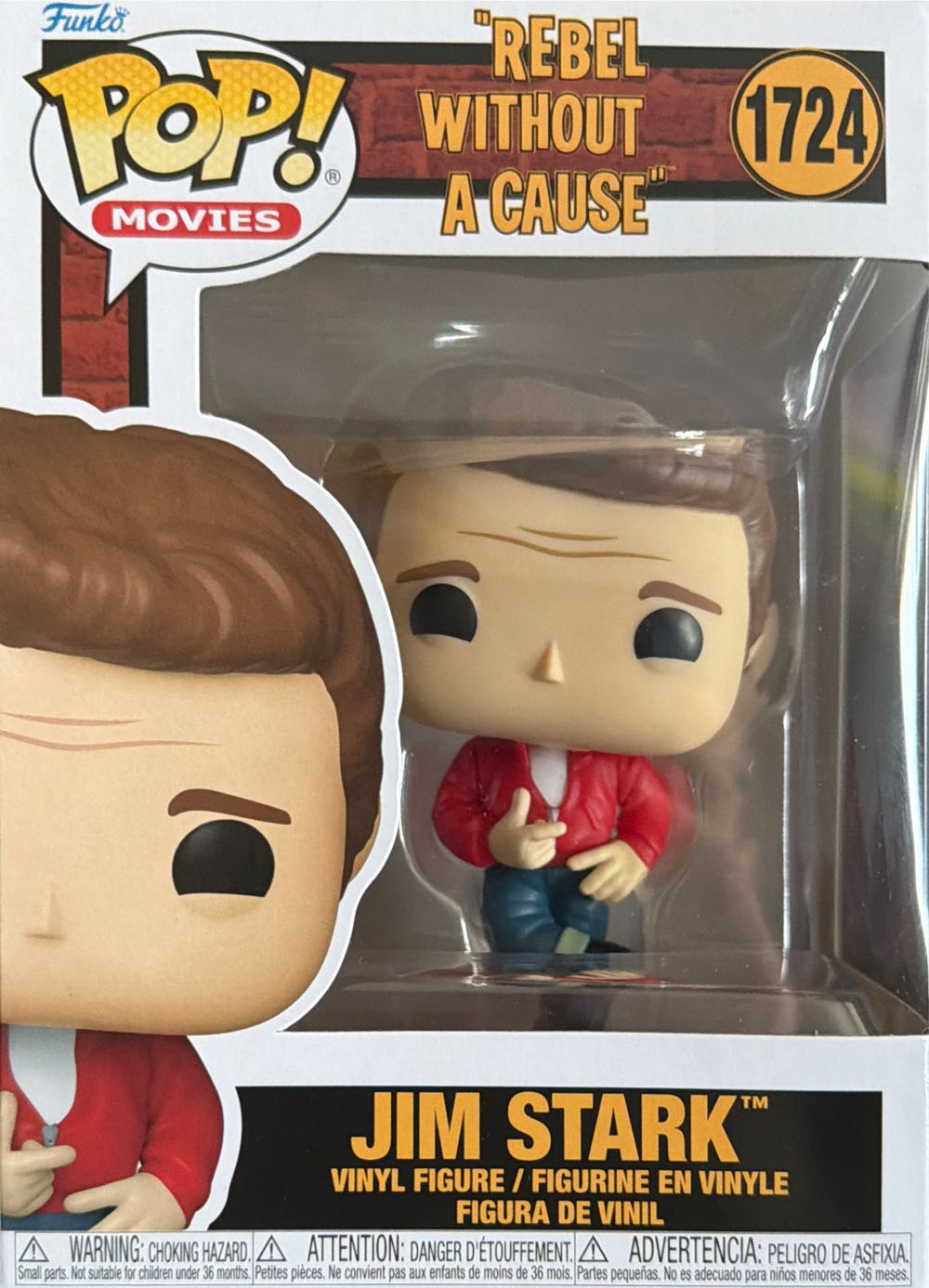 Rebel Without A Cause -1724- Jim Stark  vinyl figure collectible [Barcode 889698802284] - Main Image 4