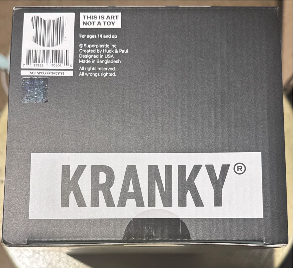 Superplastic X Superghost Vinyl 8-inch Collectible Figure  vinyl figure collectible [Barcode 717995704065] - Main Image 3