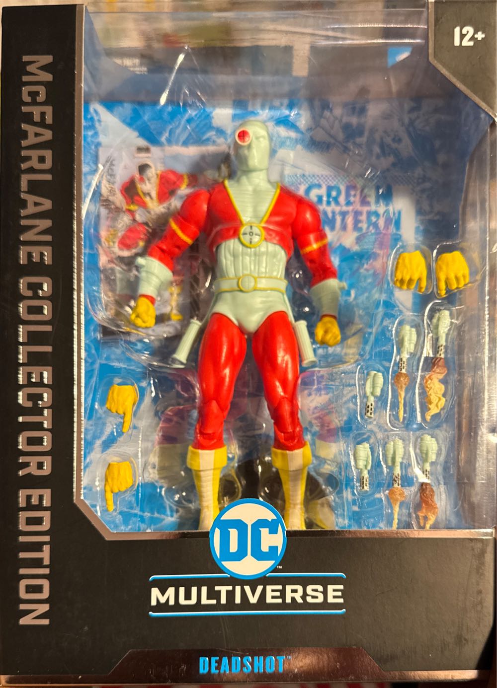 Multiverse Mcfarlane Collector Edition Dc Mcfarlane Dc Multiverse Collector #35 Dc 7” Action Platinum Deadshot Mcfarlane Classic Chase New Platinum 7 Inch Ships Now Wave 10 & Scale 35 Dc Classic - DC Universe vinyl figure collectible [Barcode 787926174823] - Main Image 4