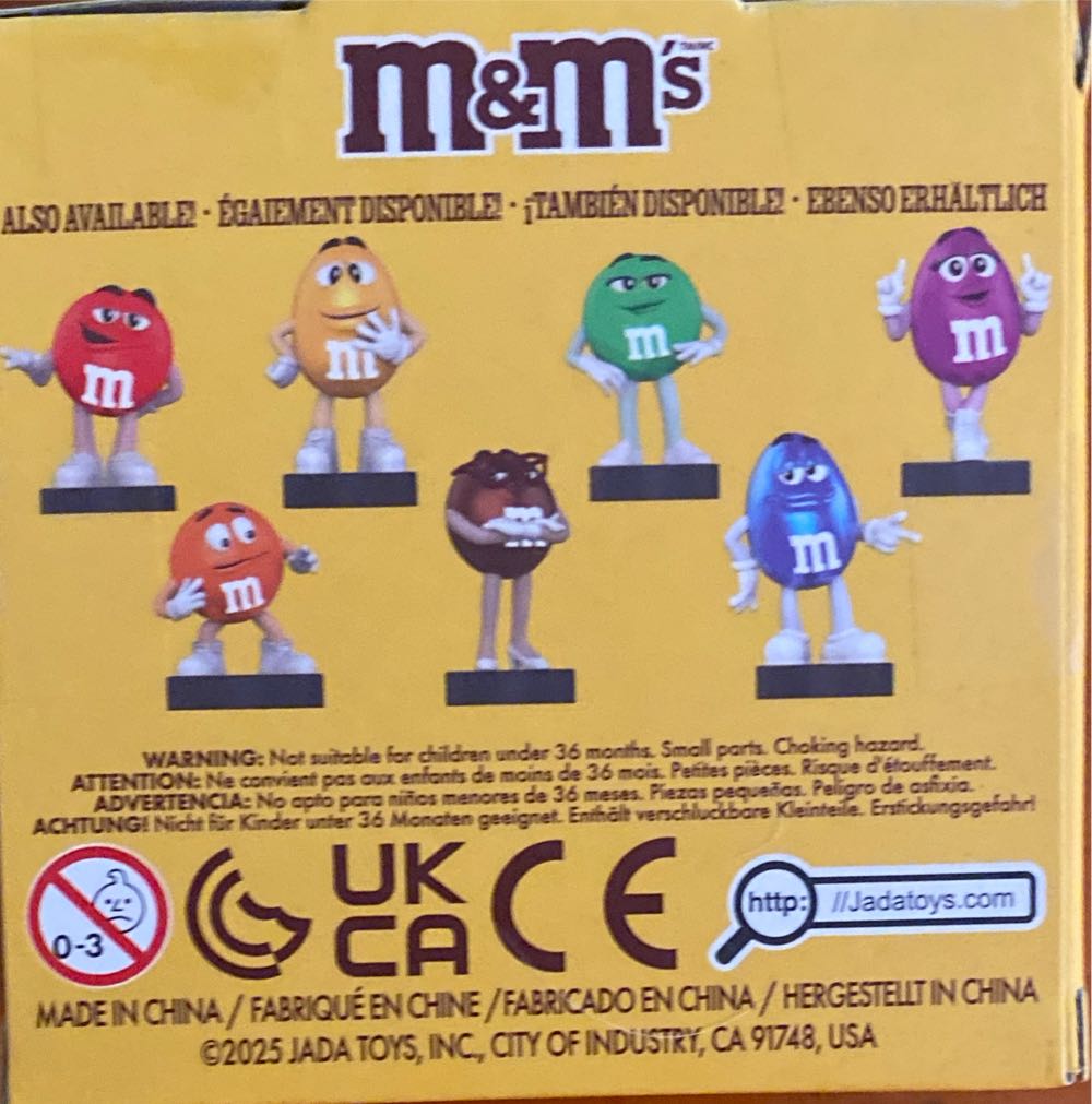 m&m’s Green - (metalfigs) By Jada  vinyl figure collectible [Barcode 801310852705] - Main Image 2