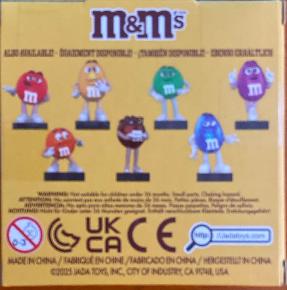 m&m’s Red - (metalfigs) By Jada  vinyl figure collectible [Barcode 801310852705] - Main Image 2