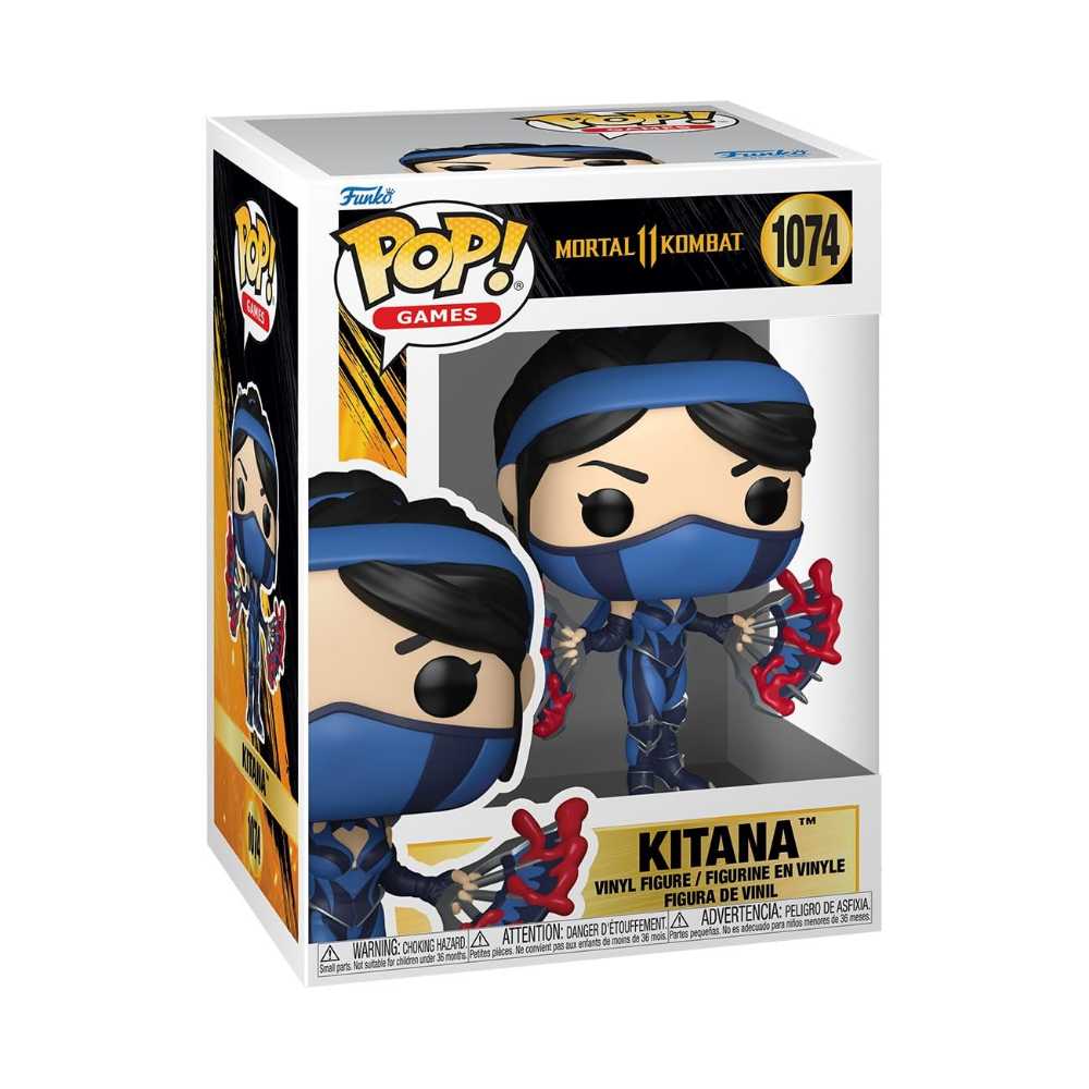 MK11: Kitana - Mortal Kombat vinyl figure collectible [Barcode 889698803045] - Main Image 2