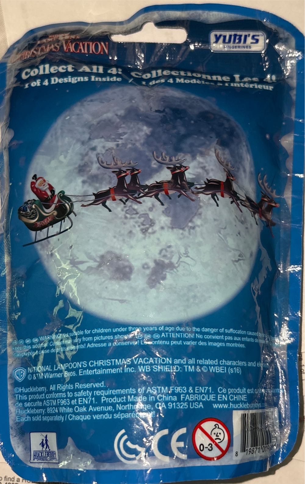 National Lampoon’s Christmas Vacation Clark  vinyl figure collectible [Barcode 819871019987] - Main Image 2