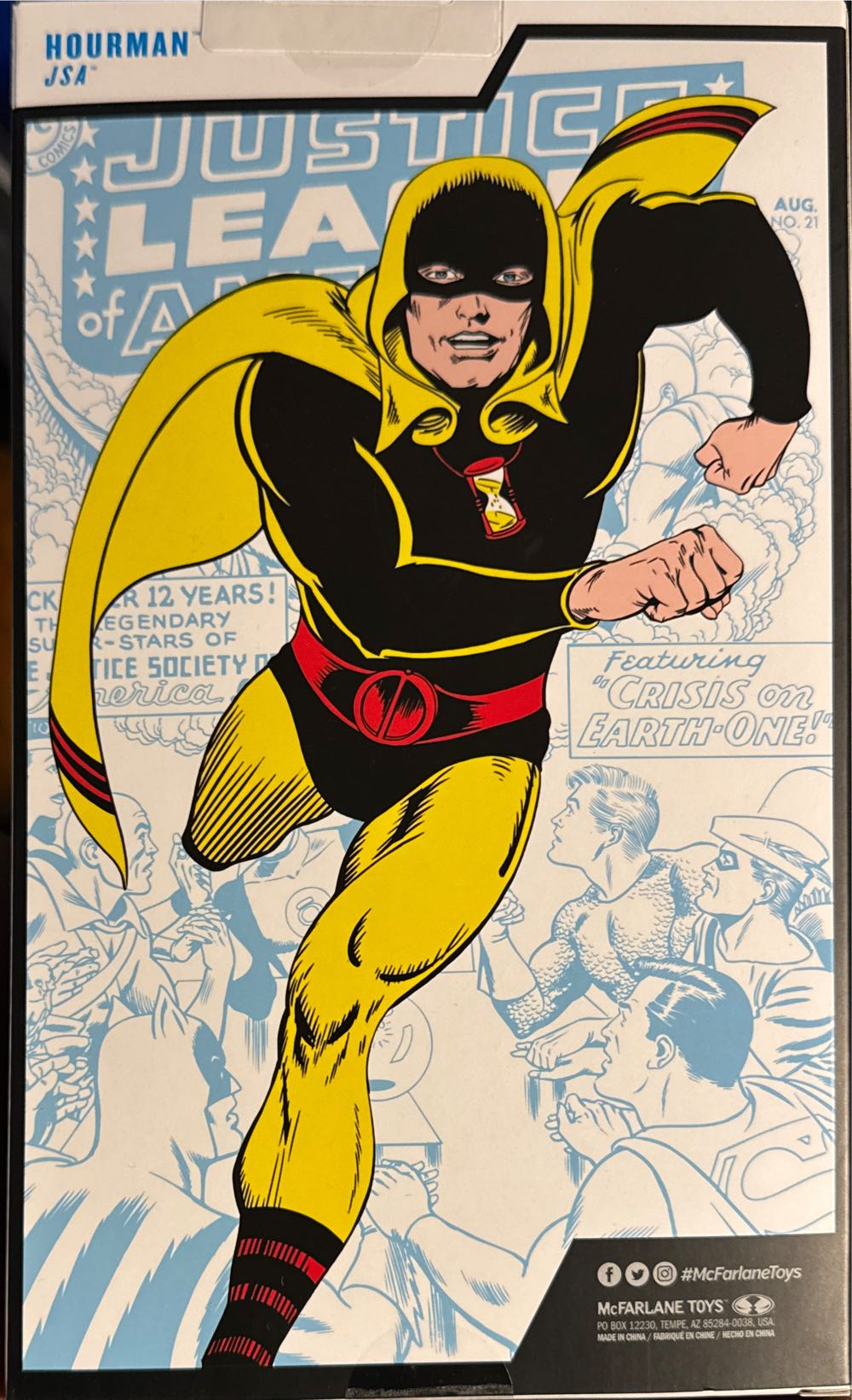 Mcfarlane Dc Multiverse Hourman 7” Action Gold Label Target Exclusive! Jsa New Hand Exclusive  vinyl figure collectible [Barcode 787926174366] - Main Image 3