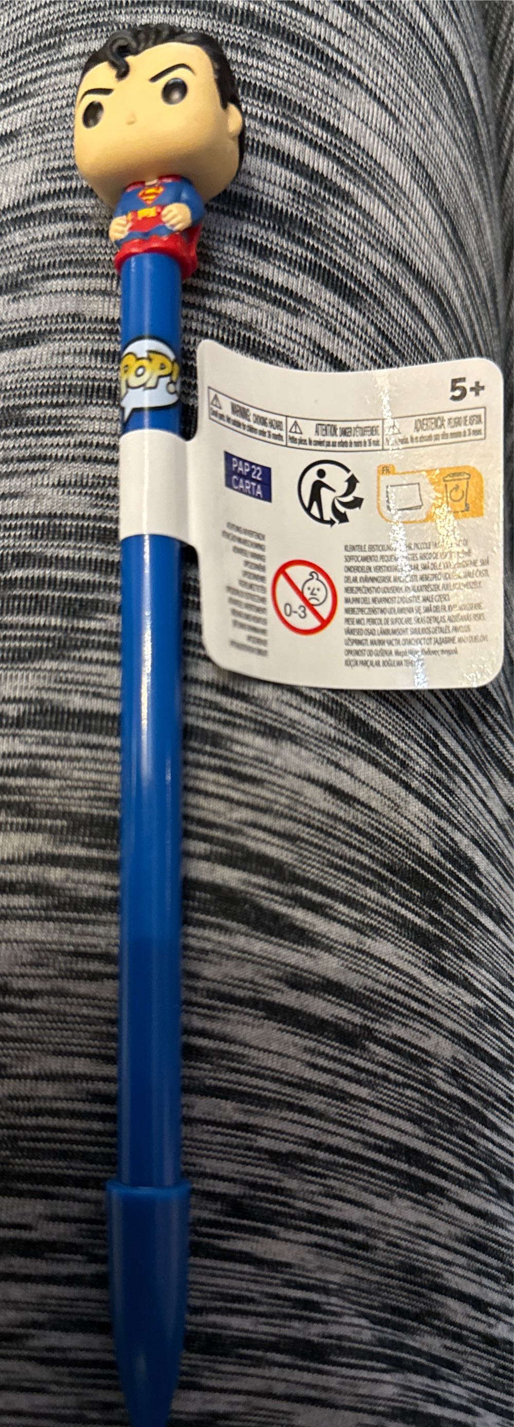 Funko Pop! Pen Topper Dc Comic Superman New & Original Packaging  vinyl figure collectible [Barcode 889698481373] - Main Image 2