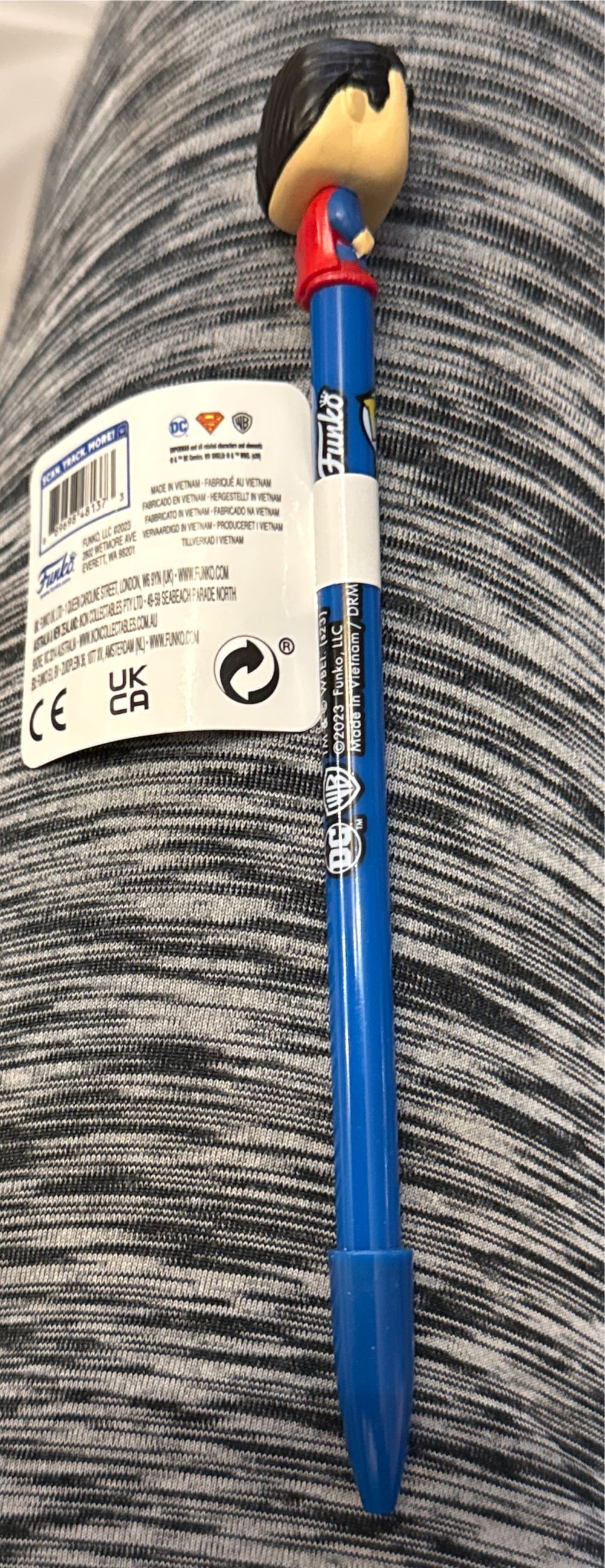 Funko Pop! Pen Topper Dc Comic Superman New & Original Packaging  vinyl figure collectible [Barcode 889698481373] - Main Image 3