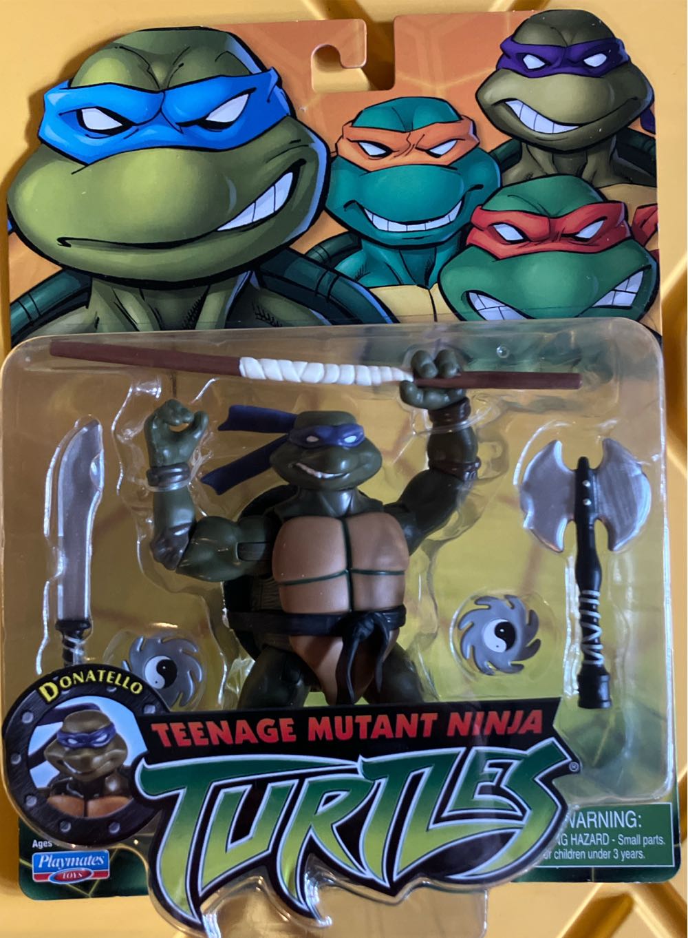TMNT 2003 Donatello reissue - Teenage Mutant Ninja Turtles vinyl figure collectible [Barcode 043377817727] - Main Image 2