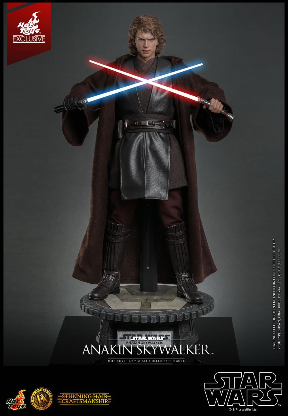 Anakin Hot Toys - Star Wars vinyl figure collectible - Main Image 2