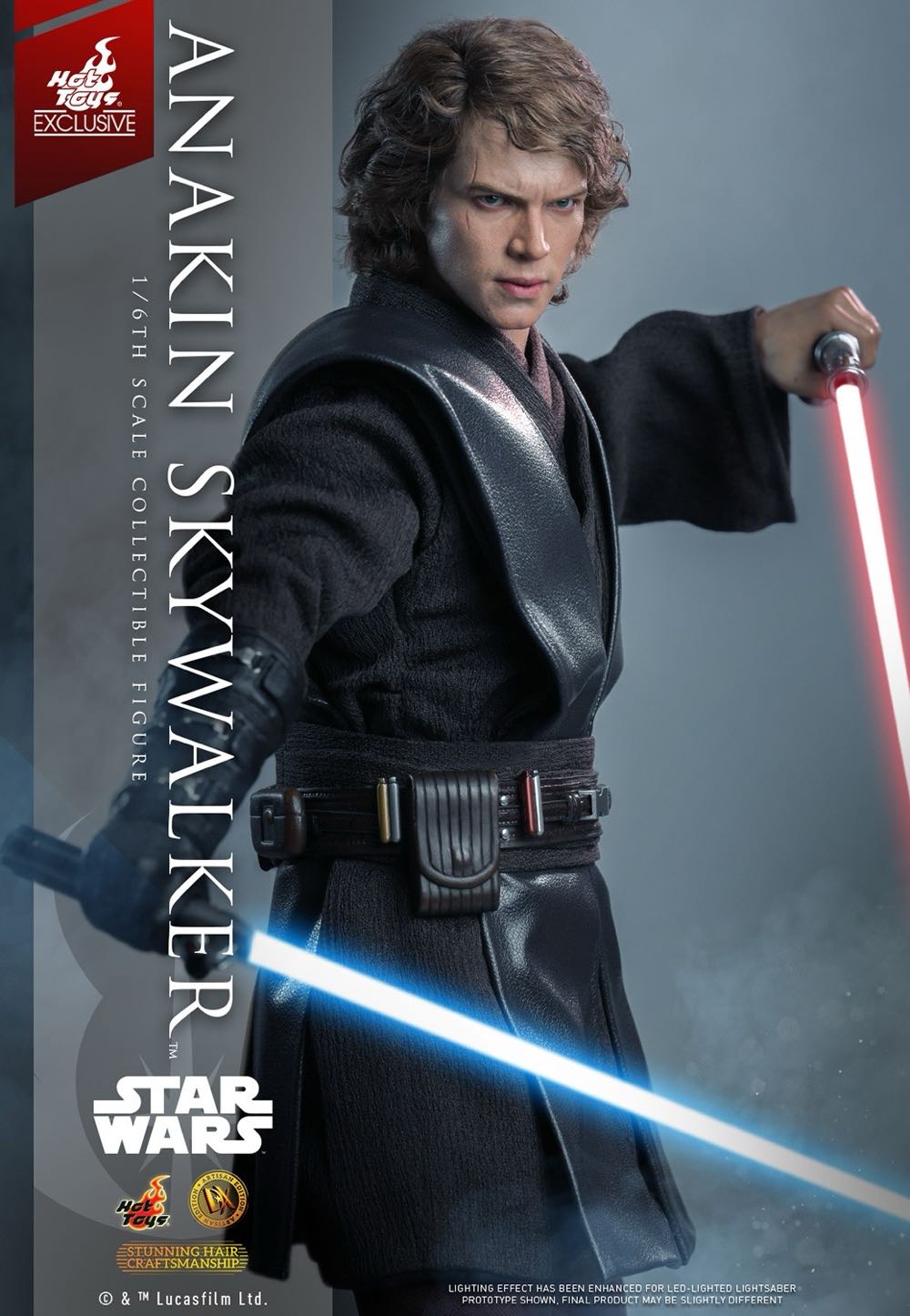 Anakin Hot Toys - Star Wars vinyl figure collectible - Main Image 4