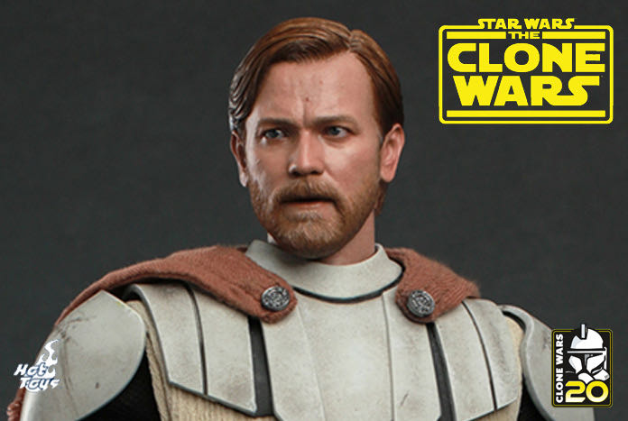 Obi Wan Clone Wars Hot Toys  vinyl figure collectible - Main Image 4