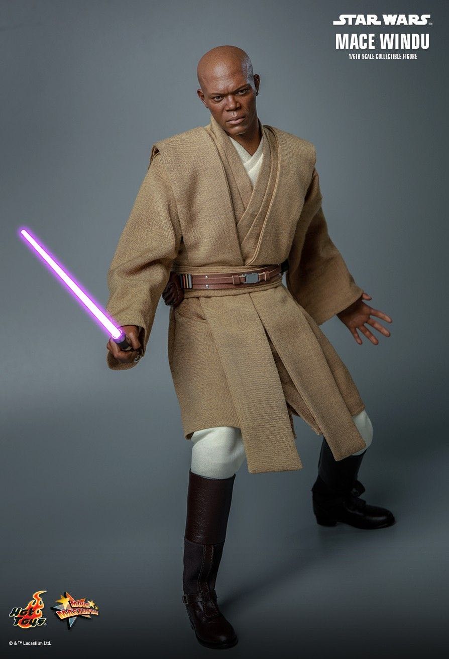 Mace Windu Hot Toys  vinyl figure collectible - Main Image 3