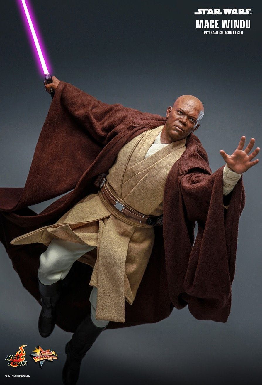 Mace Windu Hot Toys  vinyl figure collectible - Main Image 4