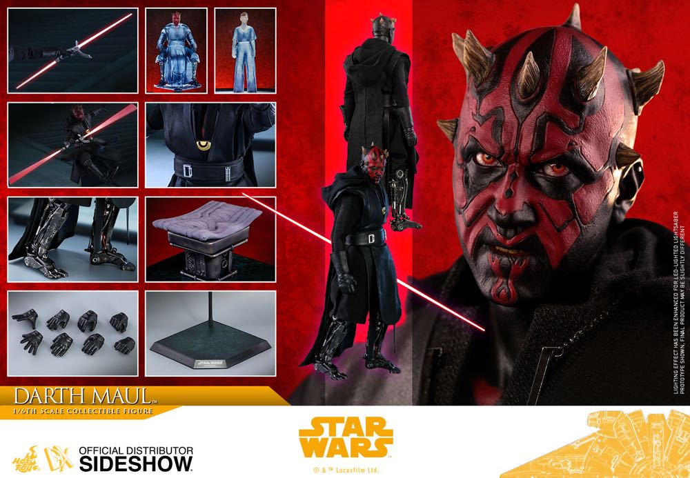 Darth Maul Hot Toys  vinyl figure collectible - Main Image 4