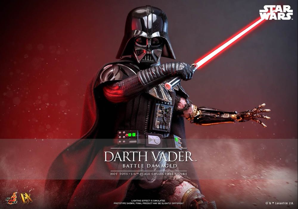 Darth Vader Hot Toys   vinyl figure collectible - Main Image 3