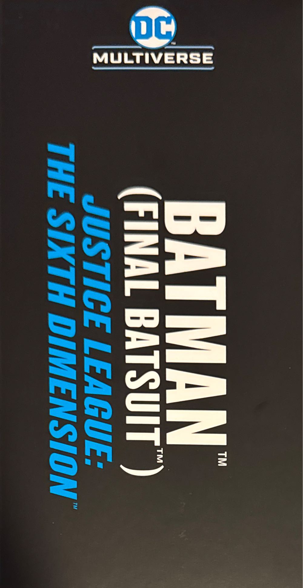 Mcfarlane Batman Final Batsuit Justice League: The Sixth Dimension Mega League Justice Dimension  vinyl figure collectible [Barcode 787926174977] - Main Image 2