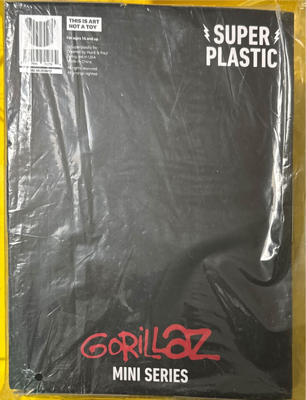 Superplastic X Gorillaz Mini Series Blind Box Sealed Case  vinyl figure collectible [Barcode 717995702764] - Main Image 3