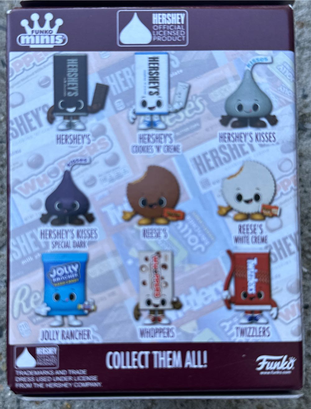 Funko Mini- Hershey Bar  vinyl figure collectible - Main Image 2