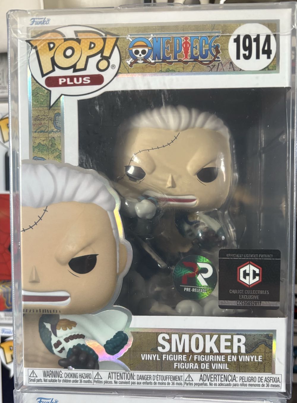 Smoker - One Piece vinyl figure collectible [Barcode 889698849913] - Main Image 2