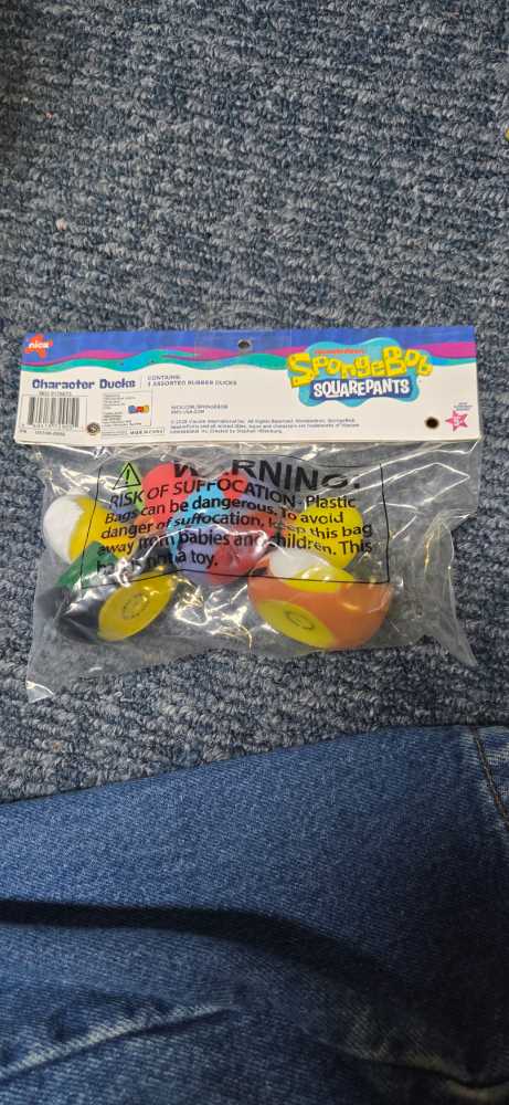 Rubber Ducks - Spongebob, Mr. Crabs,  Update Last One - SpongeBob SquarePants vinyl figure collectible [Barcode 840419729051] - Main Image 2