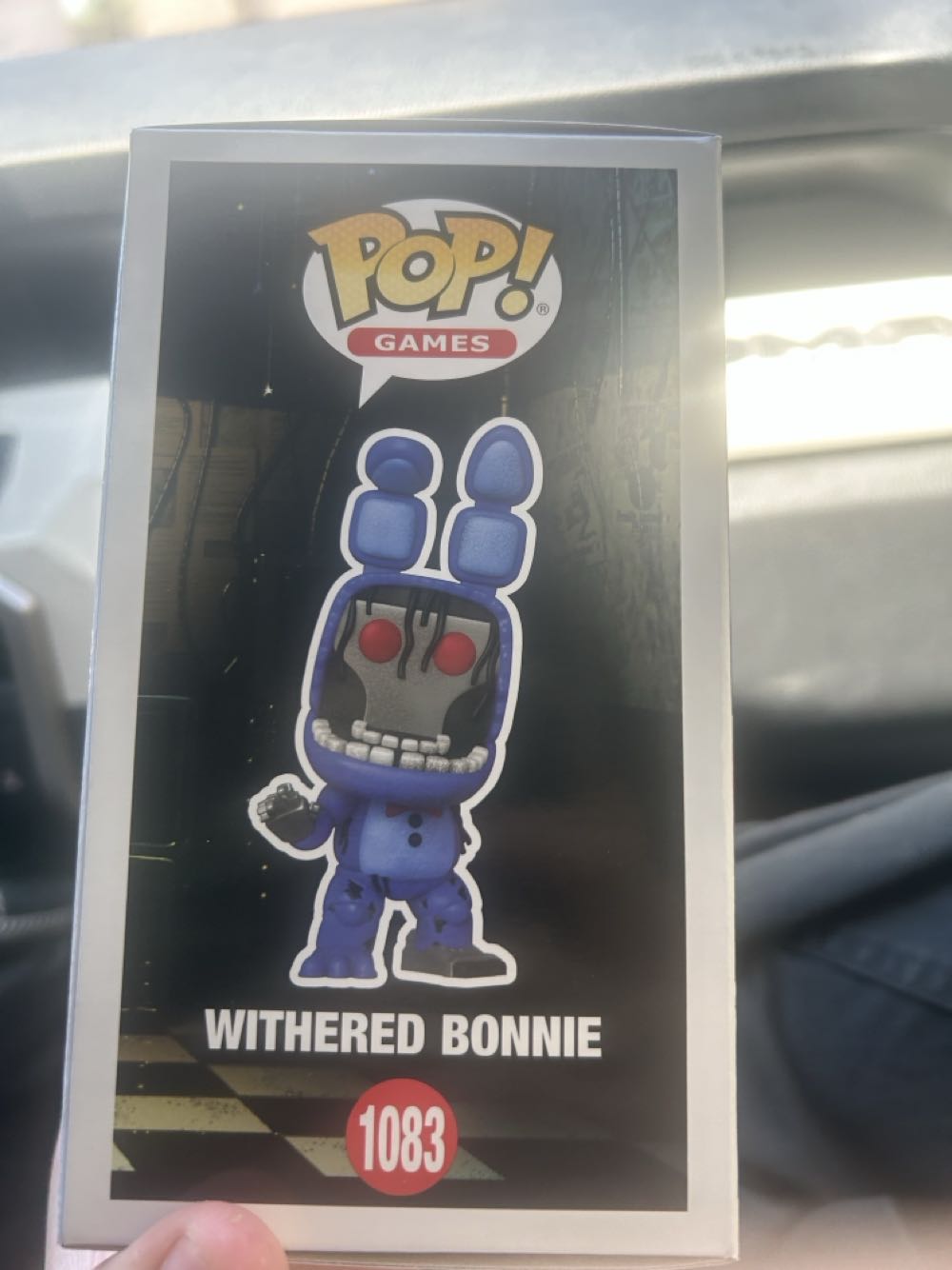 Withered Bonnie  - Five Nights at Freddy’s vinyl figure collectible [Barcode 889698838641] - Main Image 2