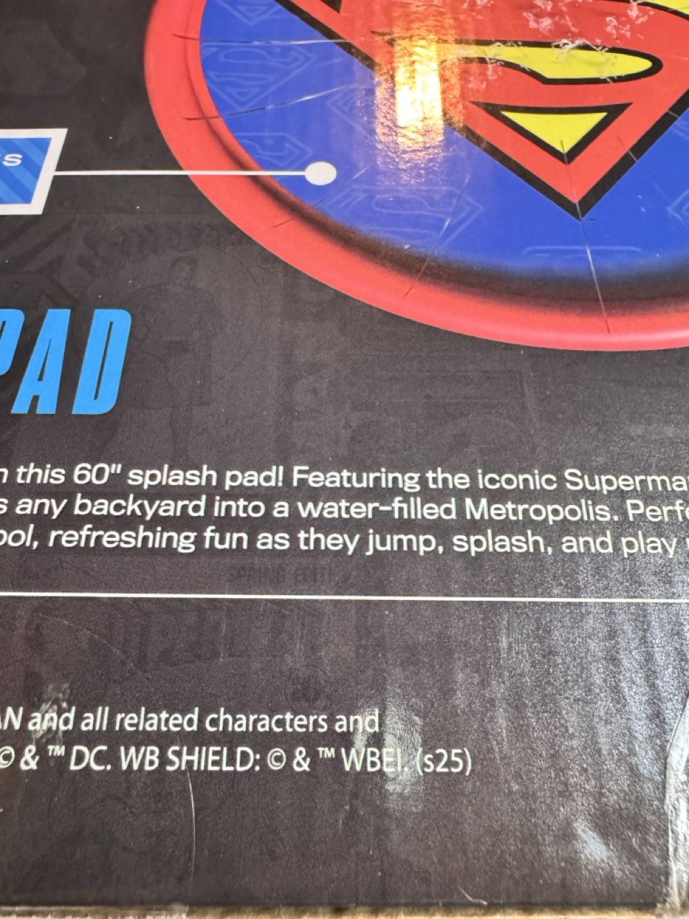 DC superman Inflatable Splash Pad  vinyl figure collectible - Main Image 2