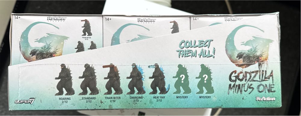 Super7 Reaction Figures Blind Box Godzilla Minus One Sealed Case  vinyl figure collectible [Barcode 840418814833] - Main Image 2
