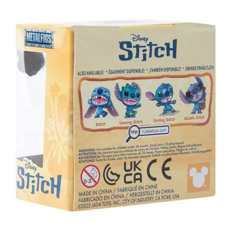 Metalfigs® Die-Cast Disney Stitch Toy - Disney vinyl figure collectible - Main Image 3