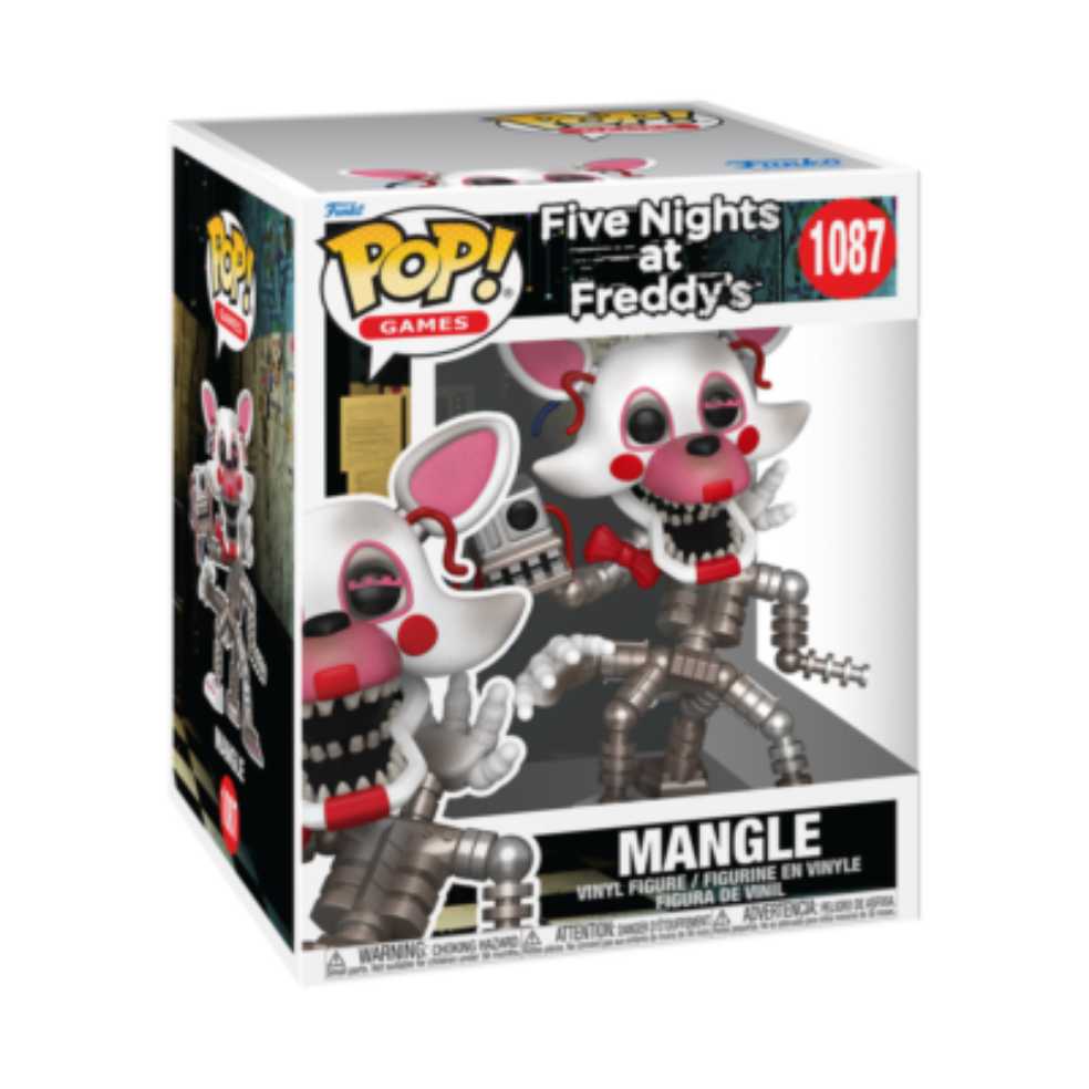 At Mangle 6” Pop! Five Nights At Freddy’s Mangle # Funko Super 6 Games Inch - Five Nights at Freddy’s vinyl figure collectible [Barcode 889698838689] - Main Image 2