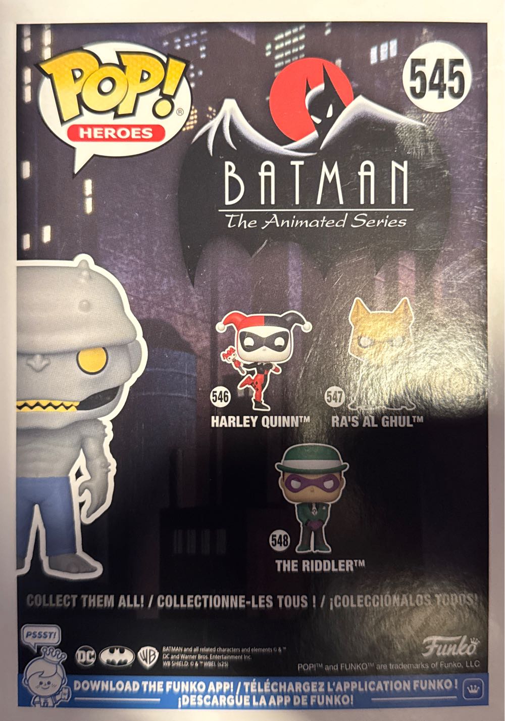 Batman The Animated Series: Killer Croc - Batman: The Animated Series vinyl figure collectible [Barcode 889698852494] - Main Image 3