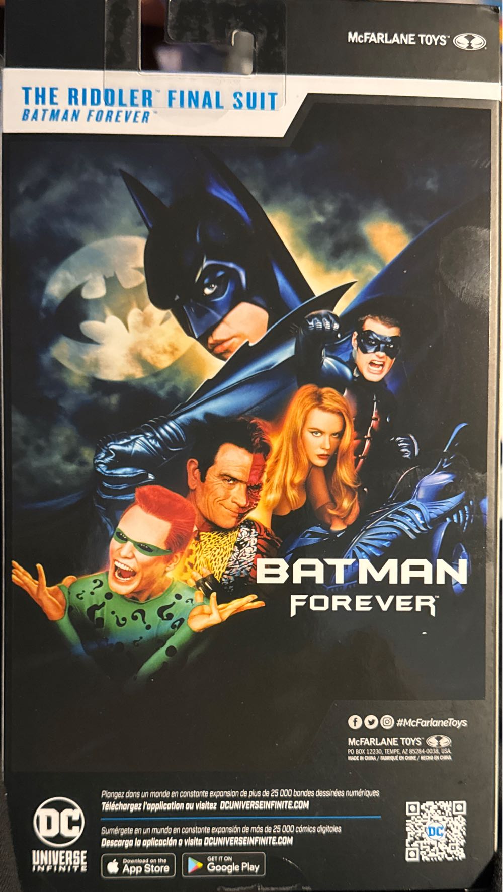 DC Multiverse - Riddler (Batman & Robin Final Suit)  vinyl figure collectible [Barcode 787926176421] - Main Image 3