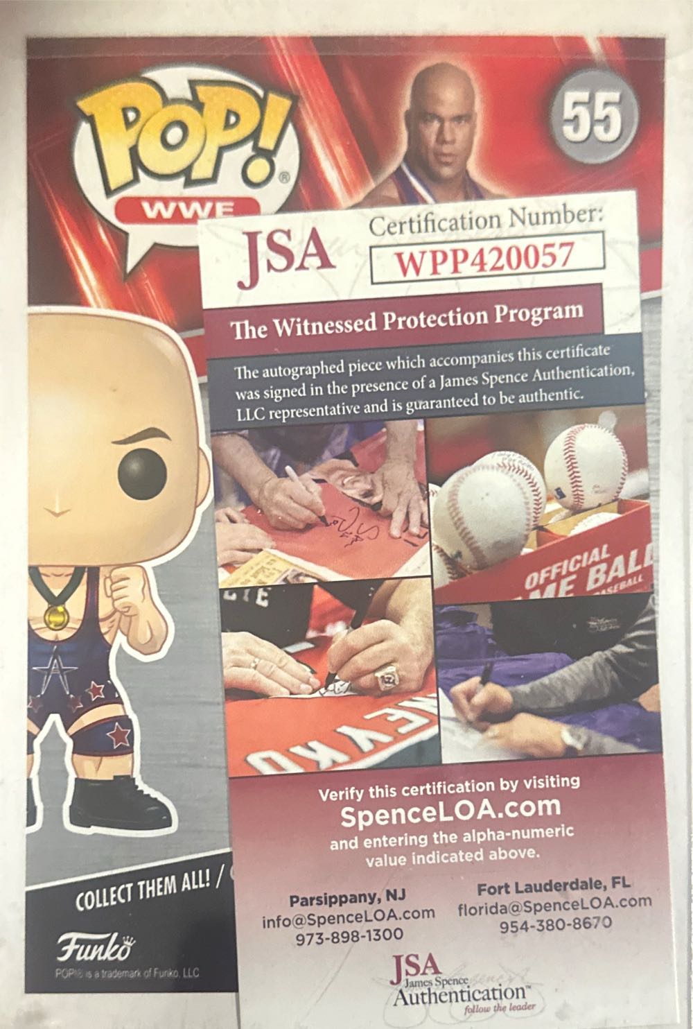 Kurt Angle (55)  vinyl figure collectible [Barcode 889698309851] - Main Image 3