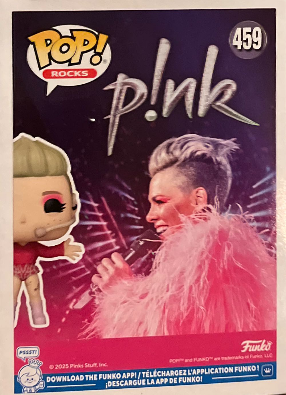 P!nk - Musicians vinyl figure collectible [Barcode 889698863490] - Main Image 3