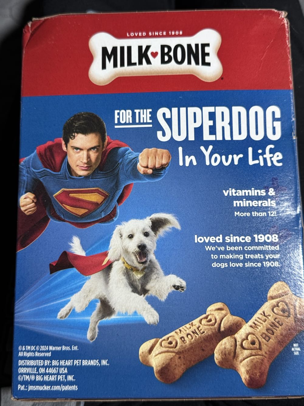 Milk Bone Superman Krypto Dog Treats  vinyl figure collectible [Barcode 079100261291] - Main Image 2