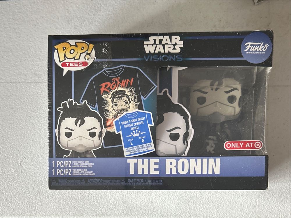 #63755 Funko Pop & Tee: Star Wars Visions: The Ronin: Large Adult (Target)  vinyl figure collectible [Barcode 889698637558] - Main Image 2