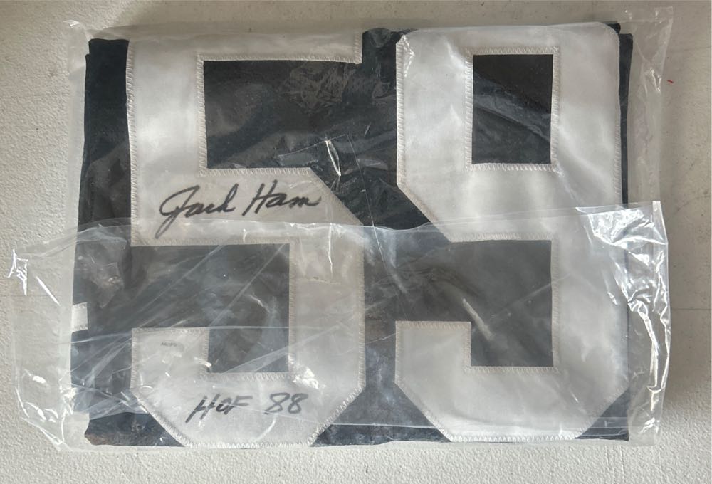 Jack Ham HOF Jersey Auto  vinyl figure collectible - Main Image 2