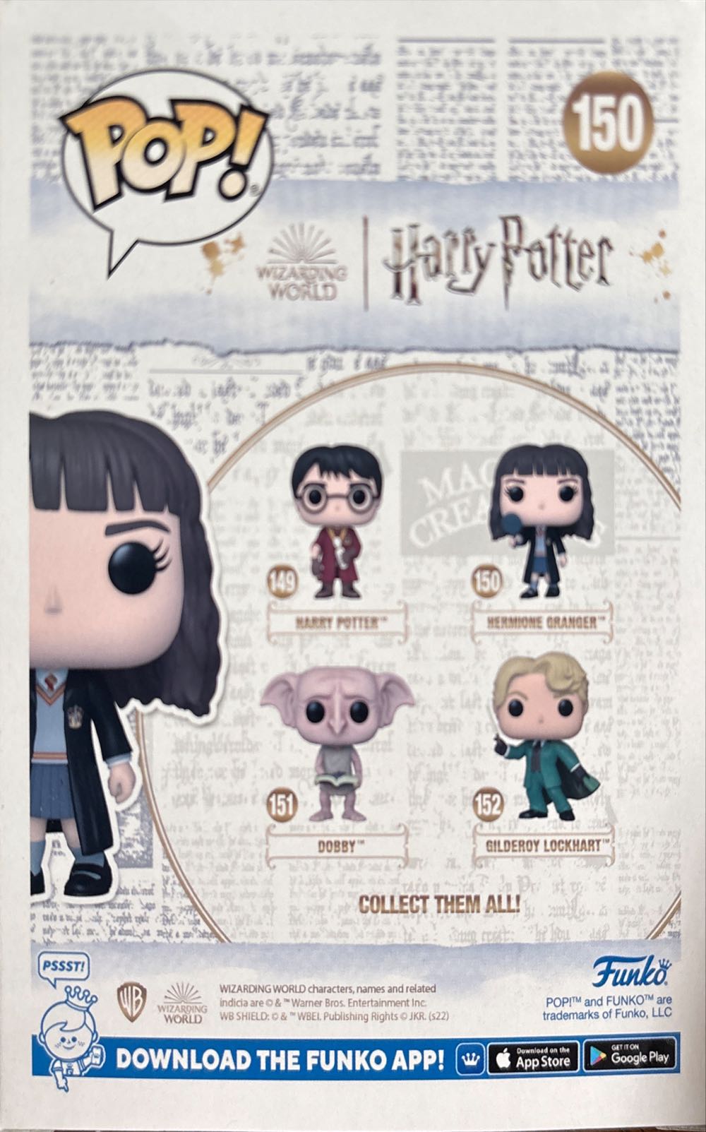 Hermione Granger 150  vinyl figure collectible [Barcode 889698656535] - Main Image 3
