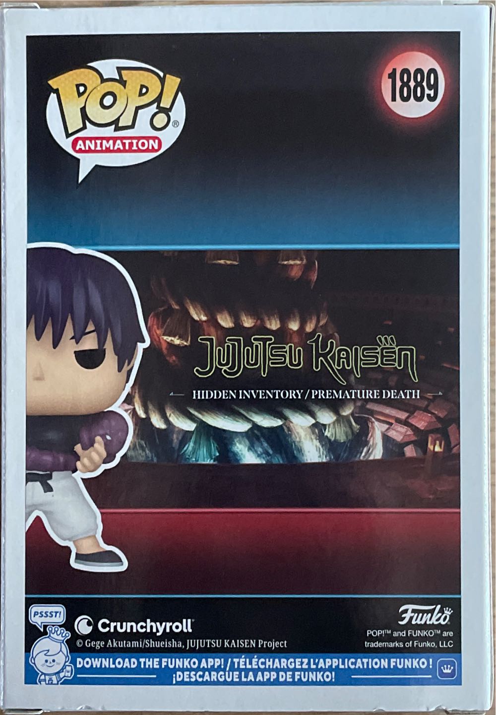 Fushiguro # Toji Fushiguro Pop! Jujutsu Kaisen Toji Funko Chalice Pop Collectibles  vinyl figure collectible [Barcode 889698853248] - Main Image 3