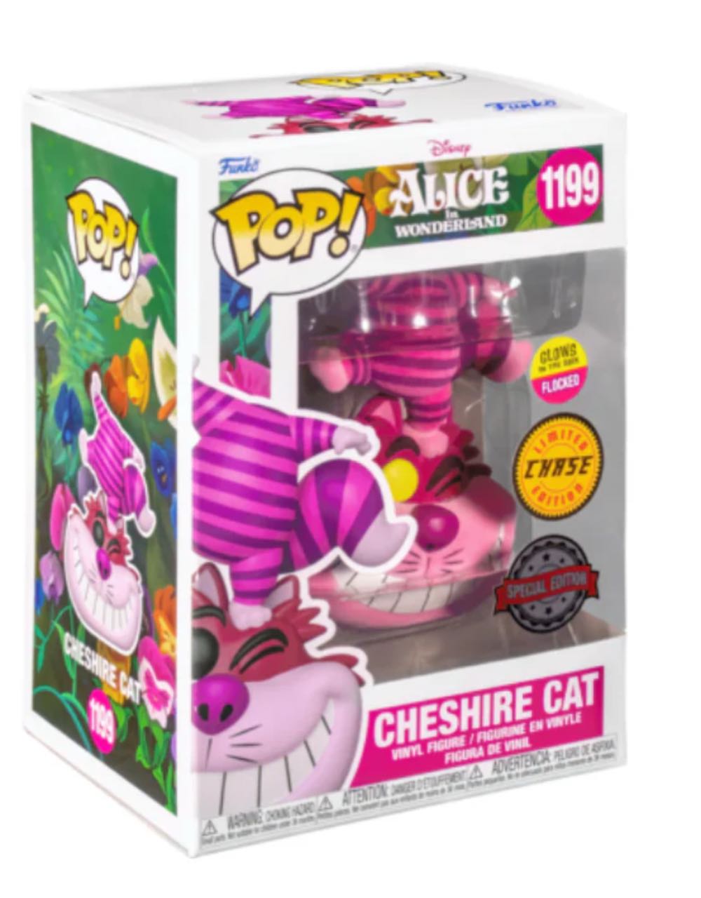 Cheshire Cat - Alice in Wonderland vinyl figure collectible [Barcode 889698626606] - Main Image 2