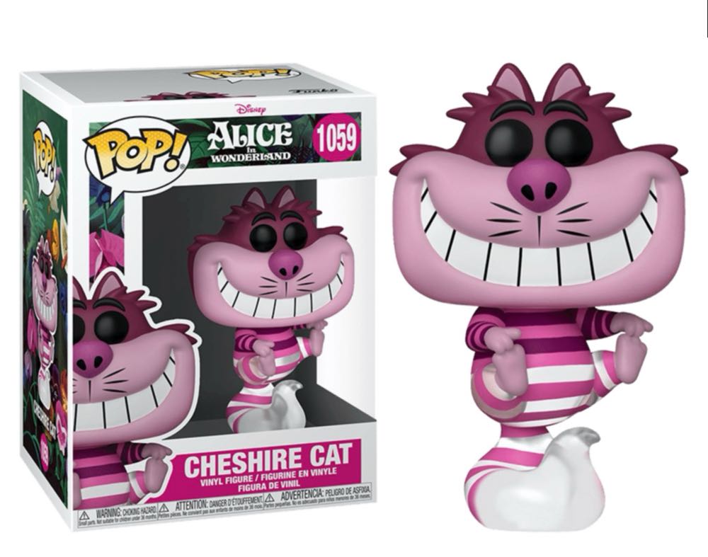 Cheshire Cat - Alice in Wonderland vinyl figure collectible [Barcode 889698557351] - Main Image 3