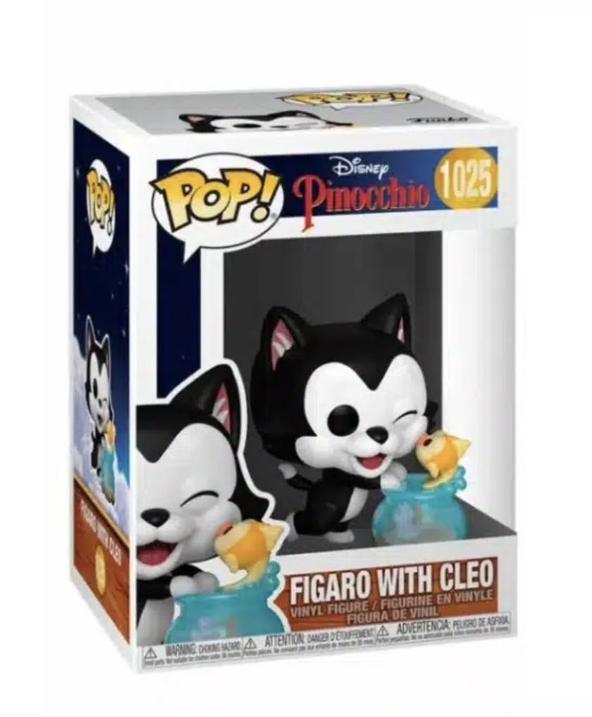 Figaro with Cleo - Pinocchio vinyl figure collectible [Barcode 889698515405] - Main Image 2