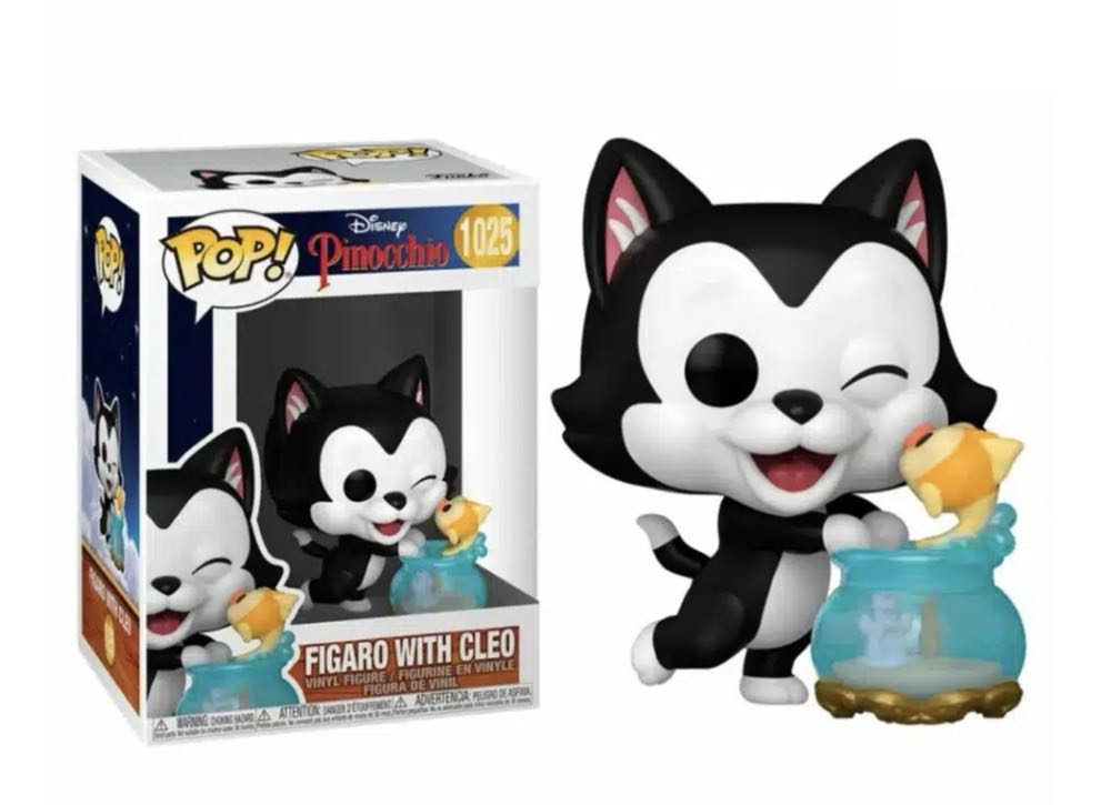 Figaro with Cleo - Pinocchio vinyl figure collectible [Barcode 889698515405] - Main Image 3