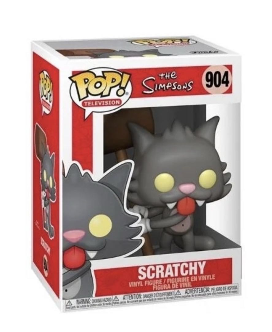 Scratchy - The Simpsons vinyl figure collectible [Barcode 889698529617] - Main Image 2