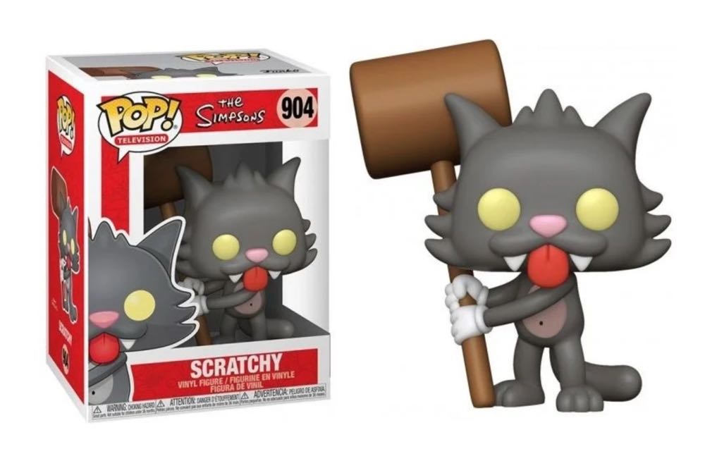 Scratchy - The Simpsons vinyl figure collectible [Barcode 889698529617] - Main Image 3