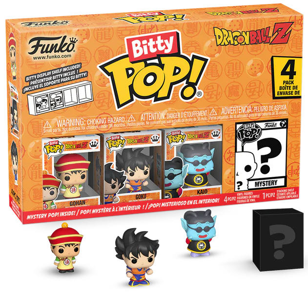 Dragonball Z - Pack 1 - FUNKOPOP - Bitty Pop - Dragon Ball Z vinyl figure collectible [Barcode 889698730235] - Main Image 3