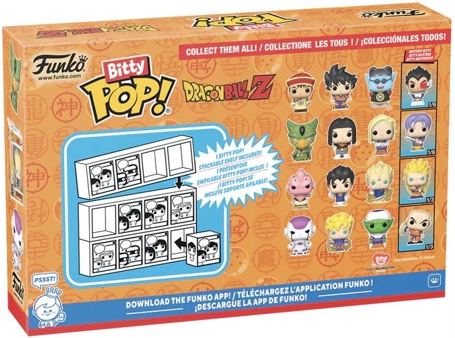 Dragonball Z - Pack 3 - FUNKOPOP - Bitty Pop - Dragon Ball Z vinyl figure collectible [Barcode 889698730259] - Main Image 2
